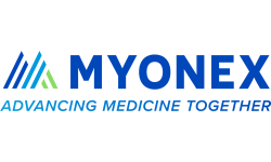 Logo MYONEX SAS (ex CREAPHARM BIOSERVICES)